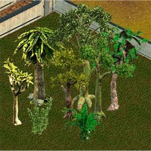More information about "Tropical Prehistoric Foliage by Prehistoric Dinos"