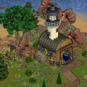 More information about "Decorative Haunted Lighthouse by African Raptor"