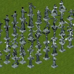 More information about "WuLin Variant Statue Pack 2 by RDingFT"