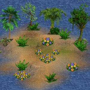 More information about "Tropical Breeze Hawaiian Flowers Pack by Cricket"