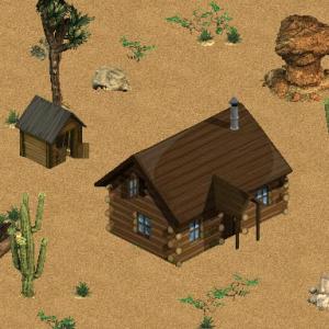 More information about "Go West Decorative Log Cabin & Shed by Savannahjan"