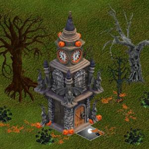 More information about "2015 Halloween Clock Watch Tower by SavyKet"