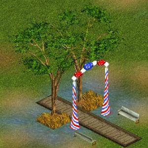 More information about "Red White and Blue Arch by Cricket"