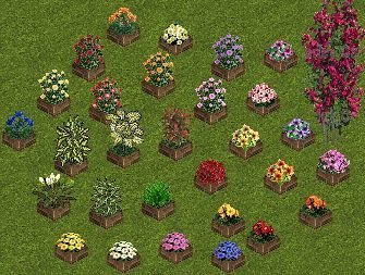 More information about "Brick-themed Quarter-tile Plants Pack by Genki"