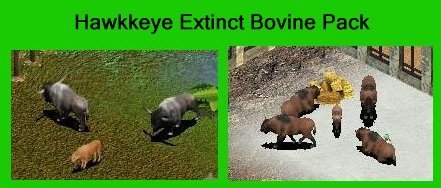 More information about "Extinct Bovine Pack by Hawkkeye"