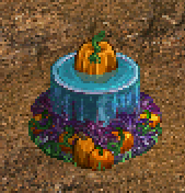 Floating Pumpkin Fountain by SavyKet