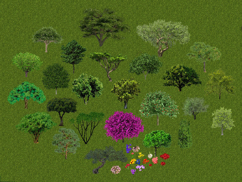 Foliage Of Israel Pack by ChirpyNytowl (Cricket and nana_nytowl_beth)