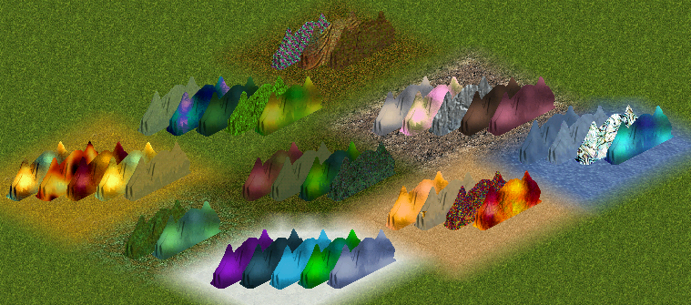 Terrain Rock Formation Pack by Cricket