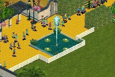 Contributor's Lily Fountain by Yellowrose