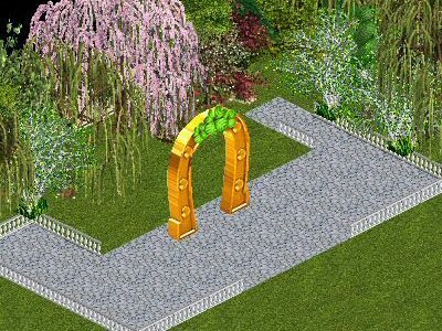 More information about "St Patrick's Day Gold Arch by Devona"