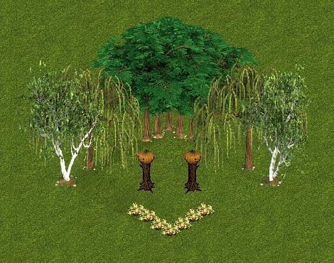 Haunted Pumpkin Pillar by Yellowrose