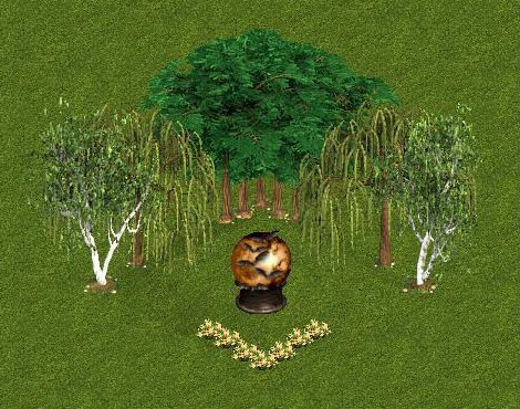 Spooktacular Moon Globe by Yellowrose