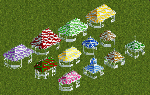 More information about "Charming Gazebos by toodlepops"