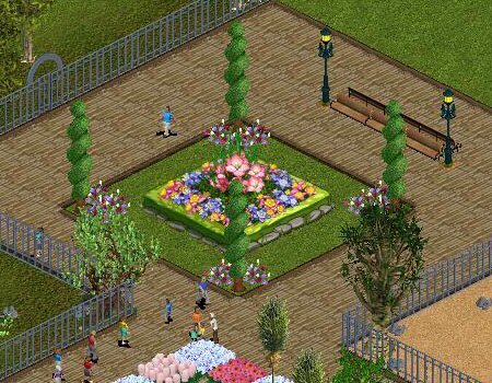 More information about "Large Pastel Flowerbed by Devona"