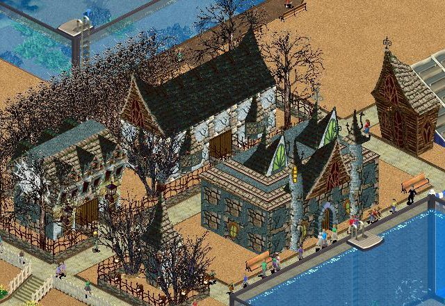 Nightmare Buildings Combined by Yellowrose