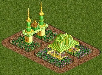 More information about "OZ Green Yellow Gazebo by Yellowrose"