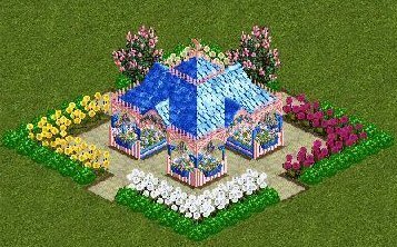 More information about "Pink 'n Blue Gazebo by Yellowrose"